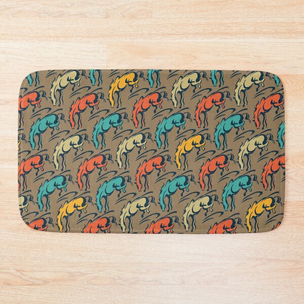 Item preview, Bucking Bronco Horse Rodeo Pattern designed and sold by jeff-jones.