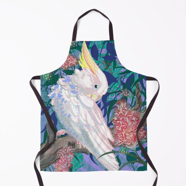 Item preview, Cockatoo in the eucalyptus tree designed and sold by orangerinka.