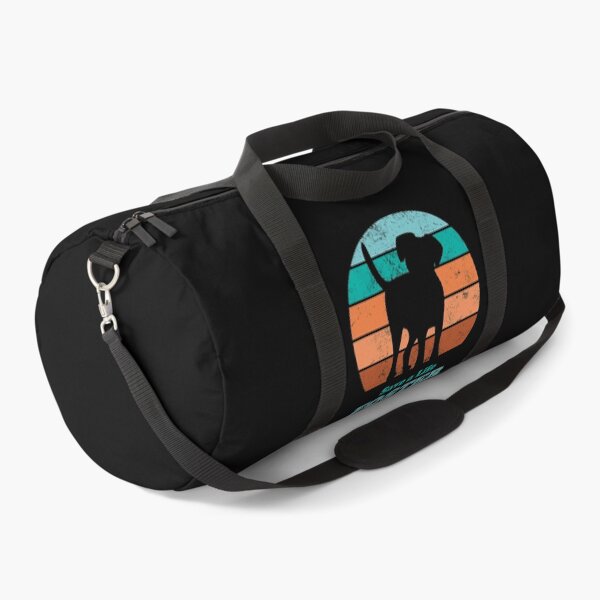 Item preview, Foster Dog Retro Sunset Teal/Orange designed and sold by MSwiftDesigns.