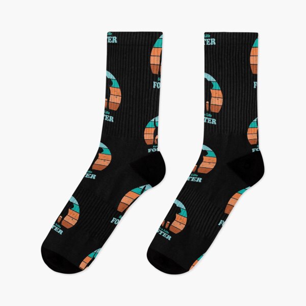 Item preview, Foster Dog Retro Sunset Teal/Orange designed and sold by MSwiftDesigns.