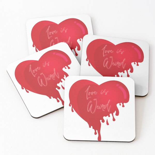 Item preview, Love is Weird Melting Heart designed and sold by ashcmille.