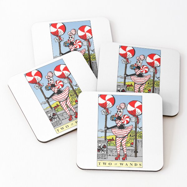 Item preview, Peppermint - Two of Wands designed and sold by enjoymycake.