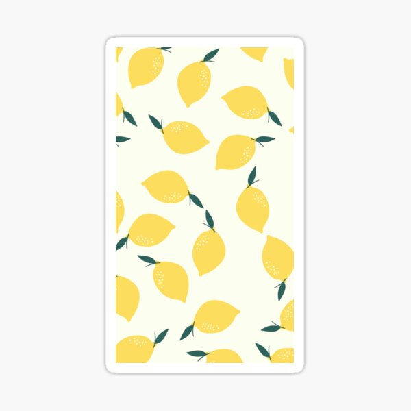 Pluie de citrons Sticker