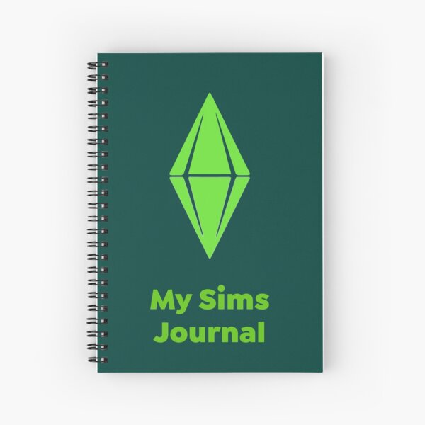 The Sims Fan Merch Spiral Notebook