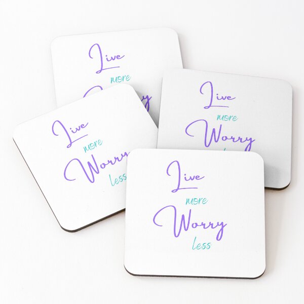 Item preview, Live more worry less Collection designed and sold by theblackstar55.