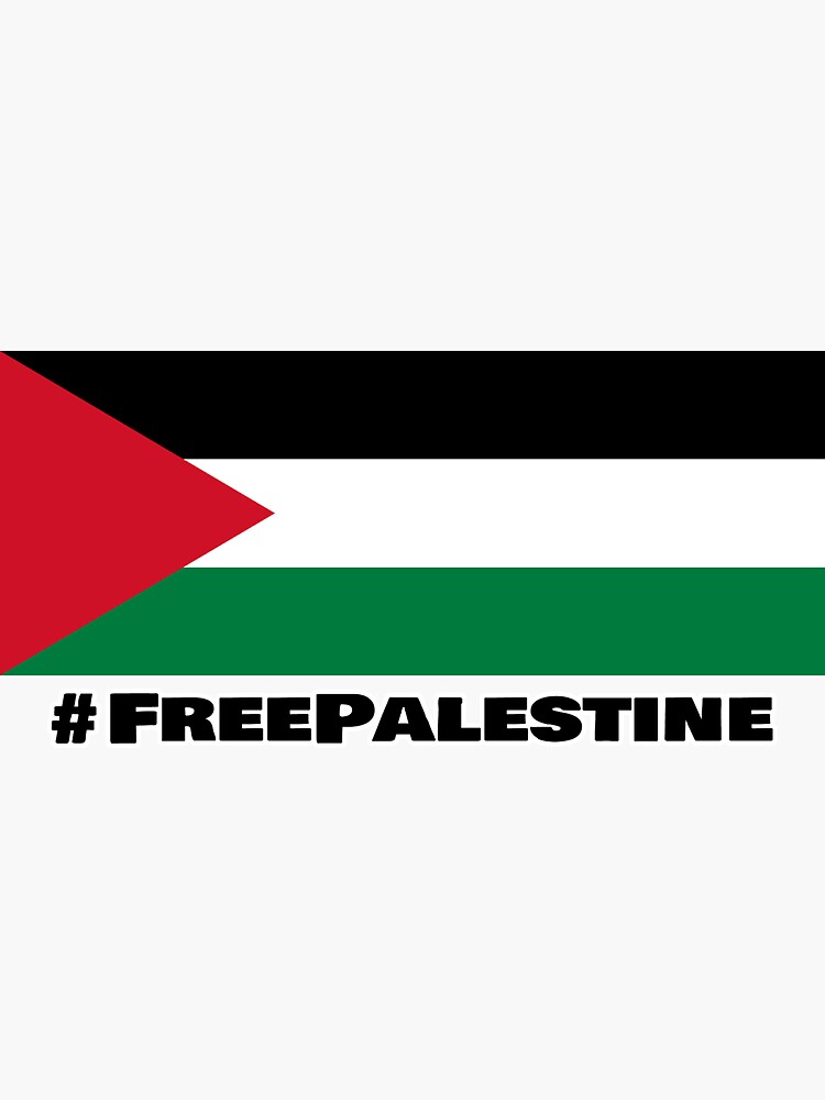 free-palestine-flag-sticker-for-sale-by-shirts4humans-redbubble for Free Printable Palestine Flag Printable Free Palestine Flag