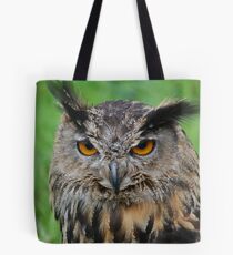 european eagle owl Tote Bag