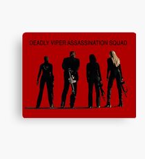 Deadly Viper Assassination Squad - Kill Bill Canvas Print