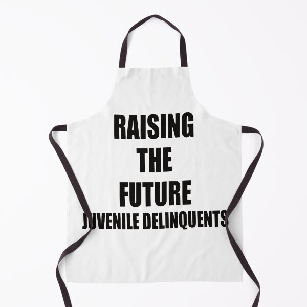 Item preview,  Raising The Future Juvenile Delinquents. Humorous Gag Print.  designed and sold by luvmhykdesigns.