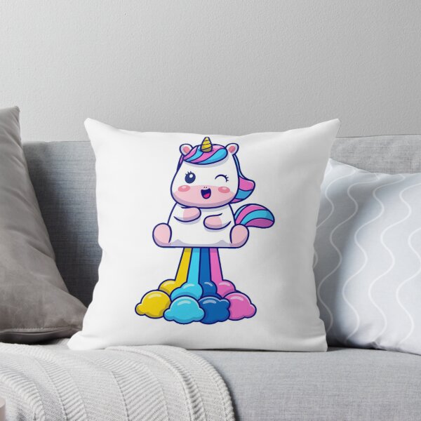 Aperçu de l'œuvre Oeuvre d'art "Licorne Rainbow Fart" créée et vendue par ShopSensei.