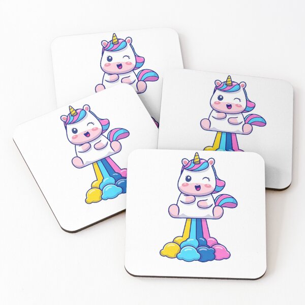 Artikelvorschau, "Unicorn Rainbow Fart" Kunstwerk entworfen und verkauft von ShopSensei.