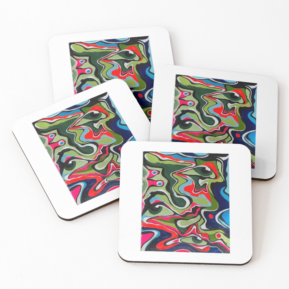 Item preview, Coasters (Set of 4) designed and sold by beefstr0gan0ff.