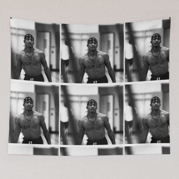 Item preview, Allen Iverson - Black / White designed and sold by AYA-Design.