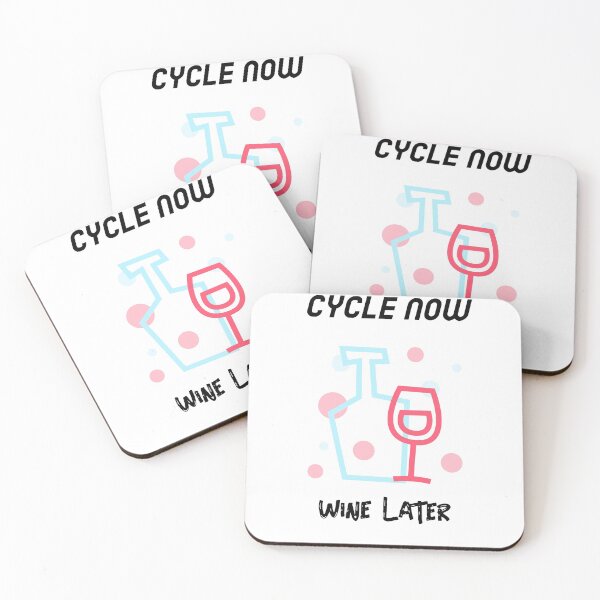 Item preview, Cycle Now Wine Later designed and sold by JellyAF.