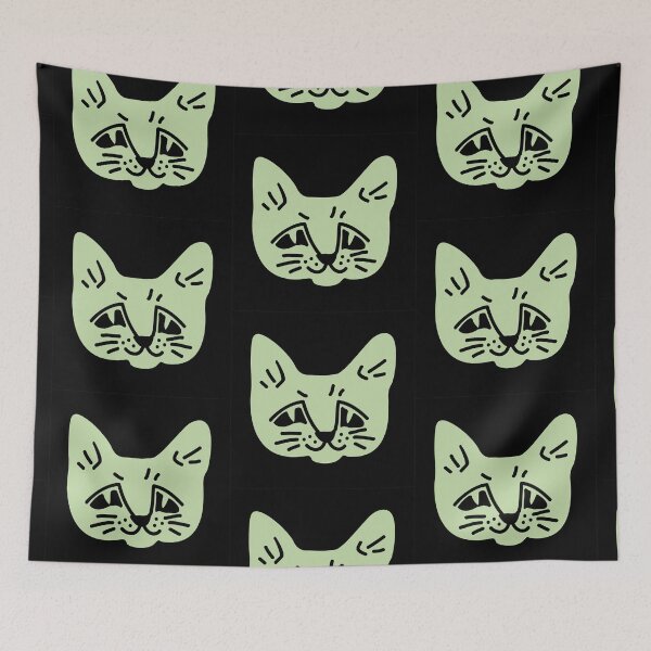 Item preview, Cat pet. Cat funny face, happy home pet, house animal, gift for cat lovers, mom, friend, girlfriend. designed and sold by RukkiZukkiArt.