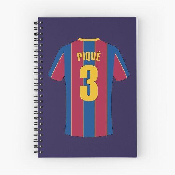 Item preview, Barcelona football jersey number 3 designed and sold by Justtrendytees.