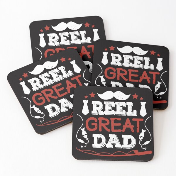Artikelvorschau, REEL GREAT DAD entworfen und verkauft von teemaker24.