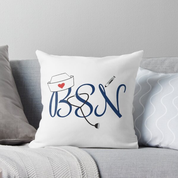 Item preview, BSN nurse art - navy designed and sold by Shelley Winters.