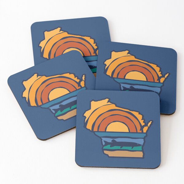 Item preview, Wisconsin Sunset Sunrise Musky Lurking designed and sold by gstrehlow2011.