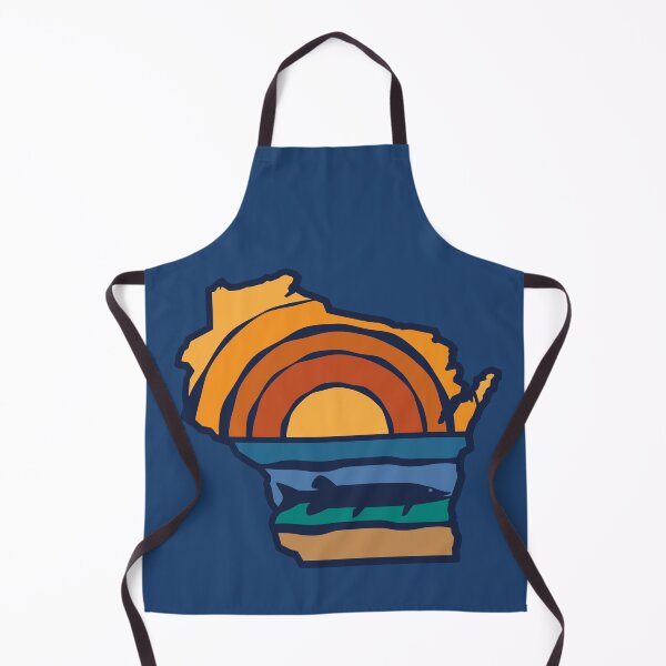 Item preview, Wisconsin Sunset Sunrise Musky Lurking designed and sold by gstrehlow2011.