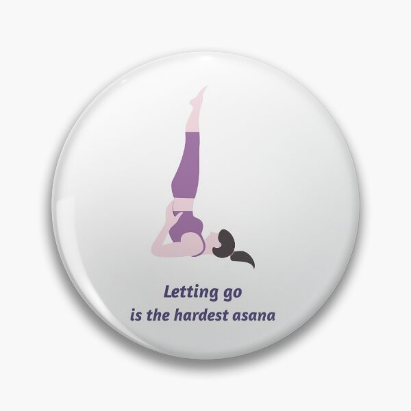 Item preview, Letting go is the hardest asana designed and sold by jarmila80.