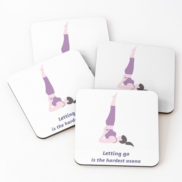 Item preview, Letting go is the hardest asana designed and sold by jarmila80.
