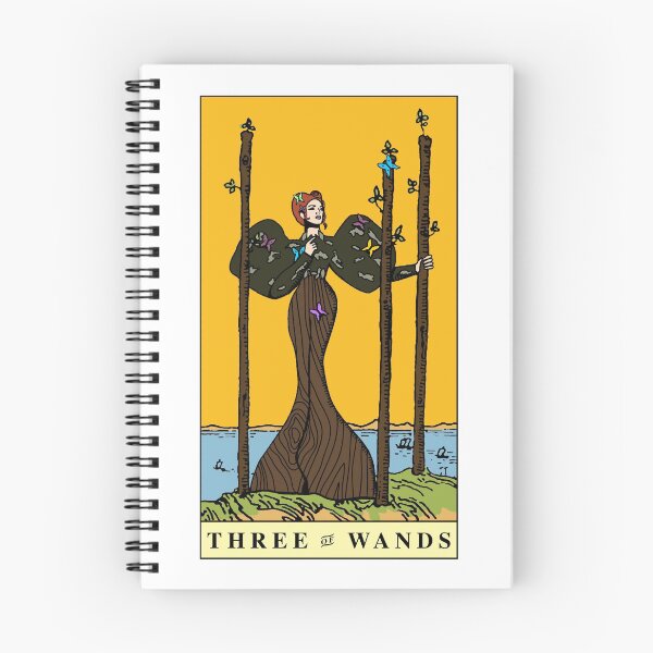 Item preview, Blair Saint Clair - Three of Wands designed and sold by enjoymycake.