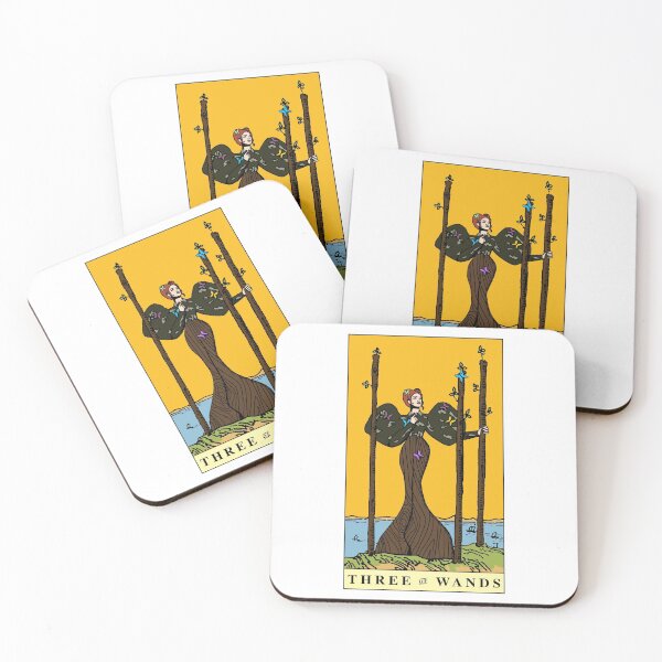 Item preview, Blair Saint Clair - Three of Wands designed and sold by enjoymycake.
