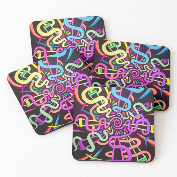 Item preview, Colourful Artwork 2 designed and sold by Bladup.