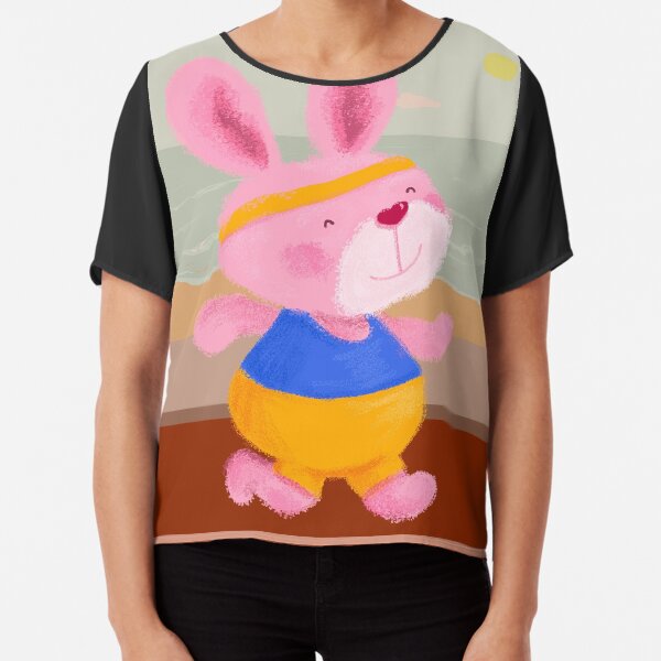 Bunny Runner Chiffon Top