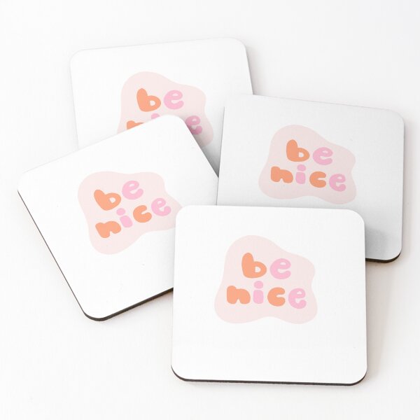 Item preview, Be Nice: Orange and Pink designed and sold by MadeByAyla.