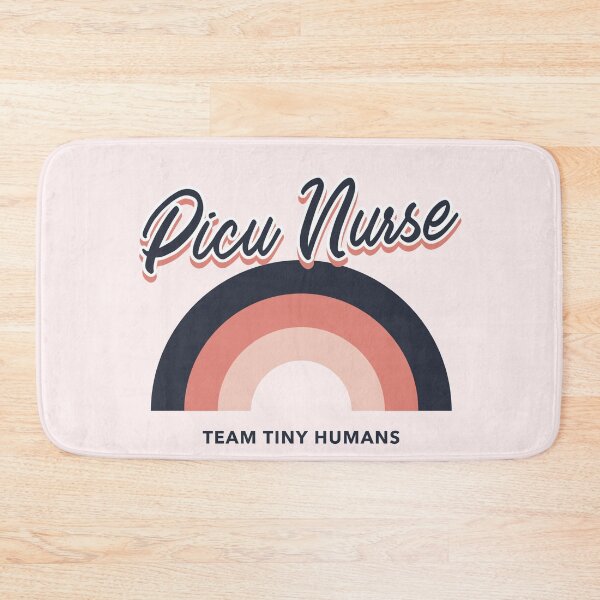Item preview, Vintage Rainbow Pediatric ICU Nurse Gift Picu Nurse Team Tiny Humans designed and sold by TamGustam.