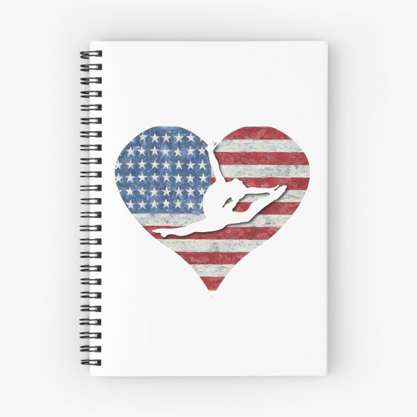 Item preview, Gymnastics Silhouette Heart designed and sold by Flexiblepeople.