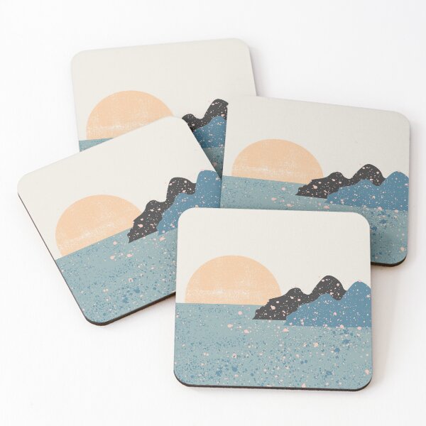 Item preview, Sea sunset pastel design designed and sold by Arimona.