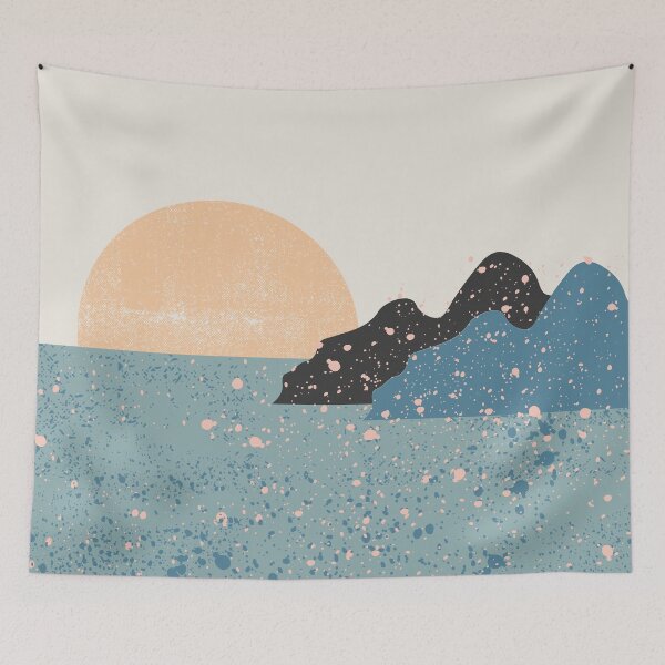 Item preview, Sea sunset pastel design designed and sold by Arimona.
