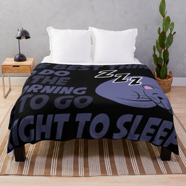 Item preview, Blue cat taking a nap quote designed and sold by Fashimation20.