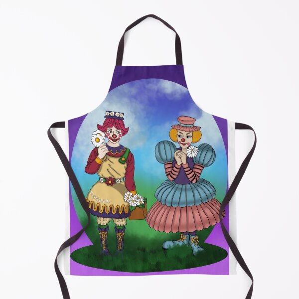 Item preview, Vintage Clown Series #2 : Daisy and Barella (with background) designed and sold by mmmmayhemtv.