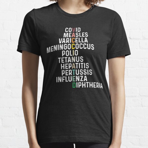 Vaccinated T-shirt, Pro Vaccines, Nurse Funny, Vaccines Saves Lives, I've been identified as vaccinated, Proud Member Of The Vaccinated Club, RETRO Trendy Funny Shirt Essential T-Shirt