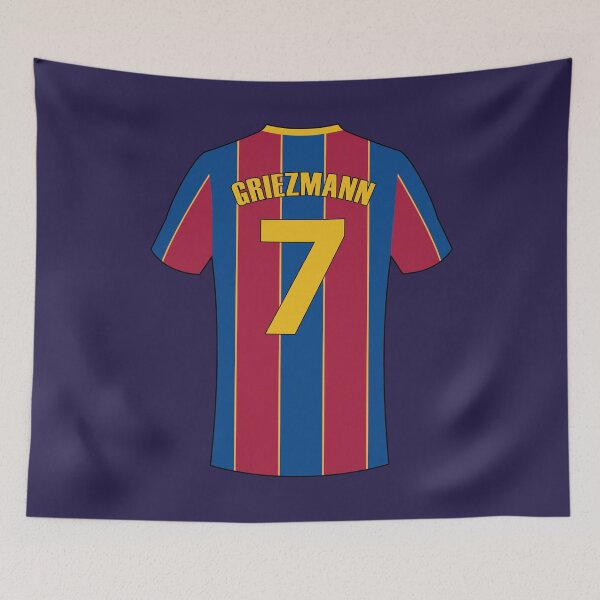 Item preview, Barcelona football jersey number 7 designed and sold by Justtrendytees.