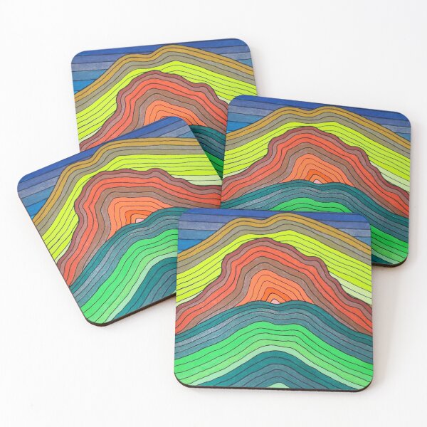 Item preview, Colourful Layers Artwork designed and sold by Bladup.