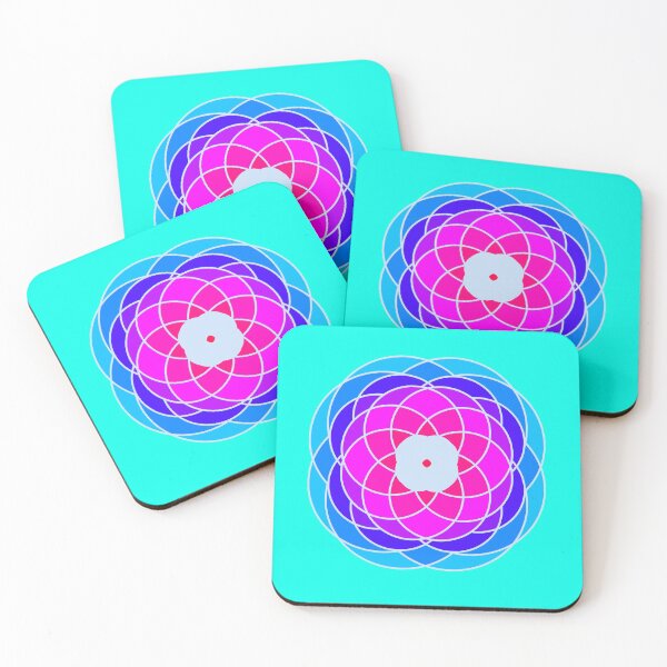 Item preview, Cool symmetrical flower designed and sold by samhug.