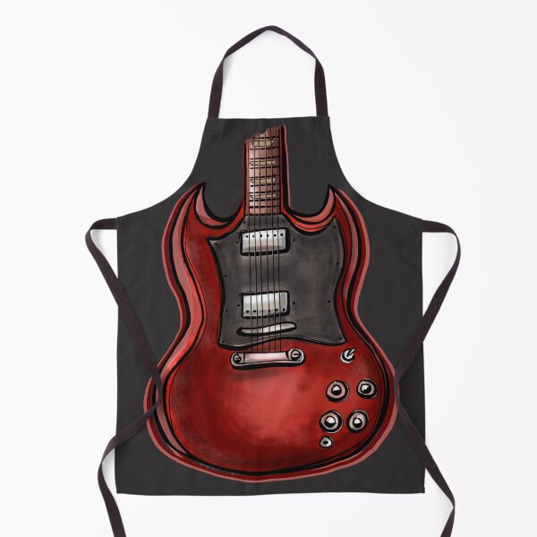 Item preview, red guitar designed and sold by helinton.