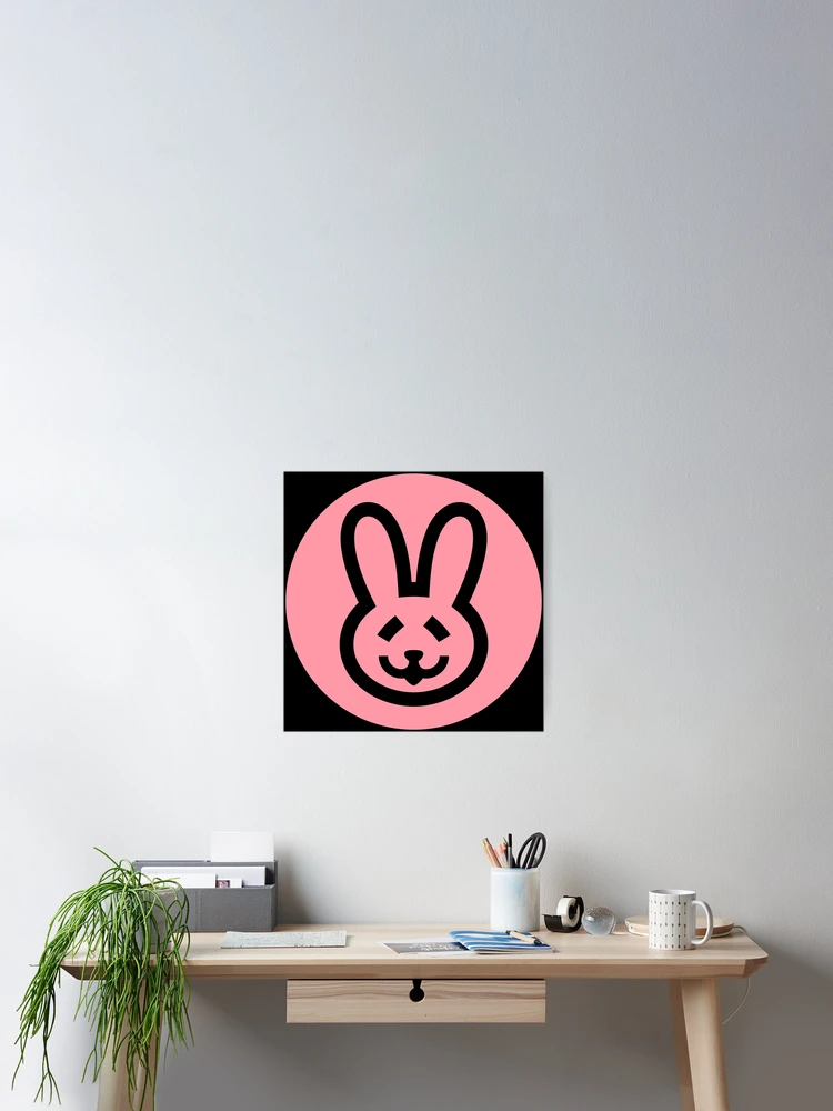 Thumbnail 2 of 3, Poster, Cute Rabbit Icon designed and sold by Quire.
