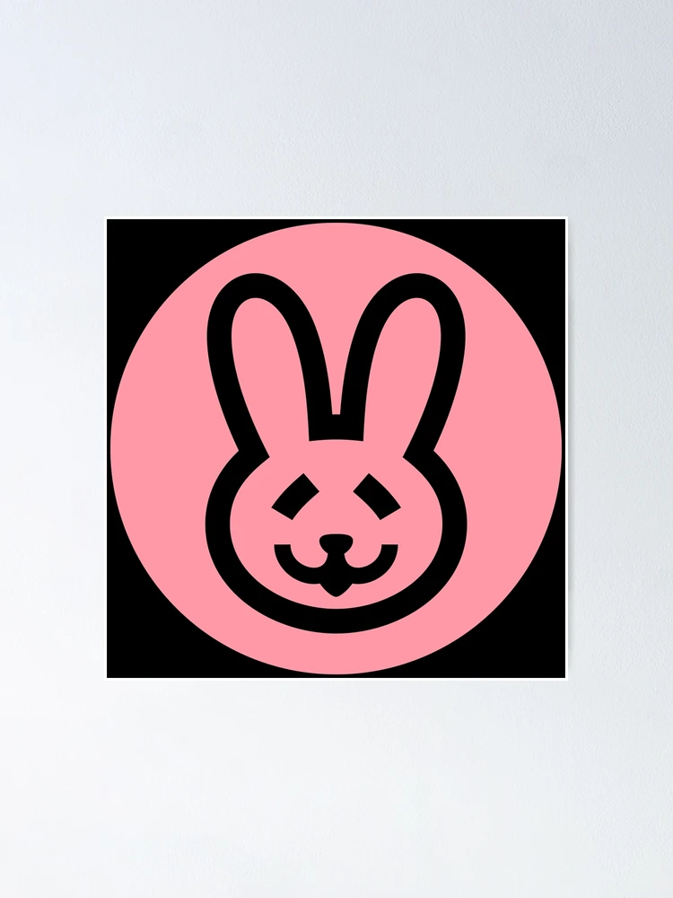 Thumbnail 1 of 3, Poster, Cute Rabbit Icon designed and sold by Quire.