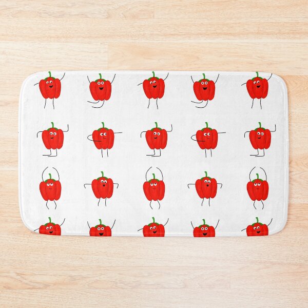 Item preview, Dancing red bell pepper designed and sold by eammmmmm.
