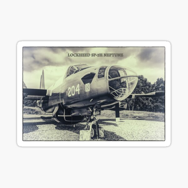Lockheed Neptune Vintage With Title Sticker