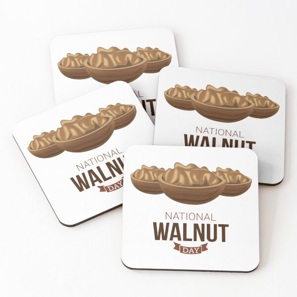Item preview, National Walnut Day, May 17th graphic designed and sold by BonBoMochiBall.