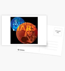 Earth to Mars Postcards