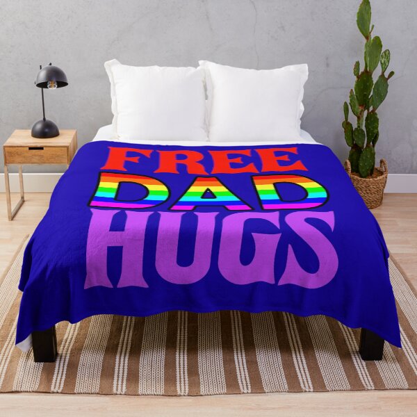 Item preview, Pride free dad hugs designed and sold by Monkey204.