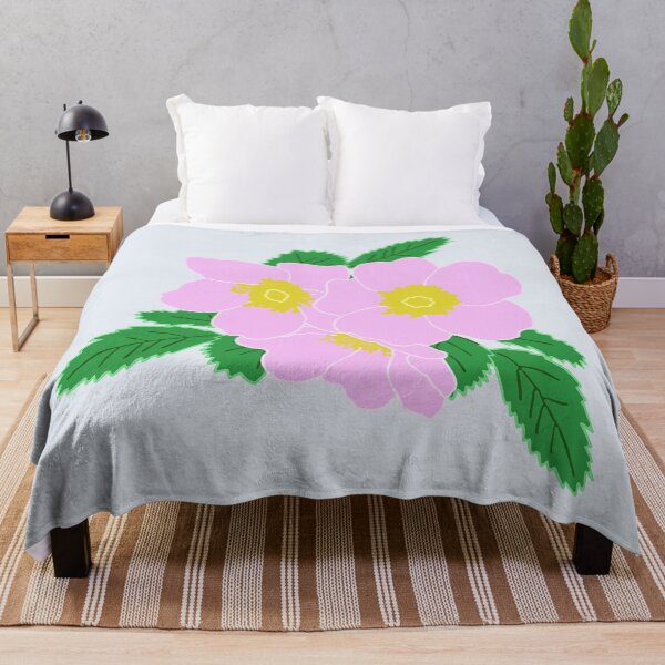 Item preview, Alberta Wild Roses (Large) designed and sold by Suchnothing.